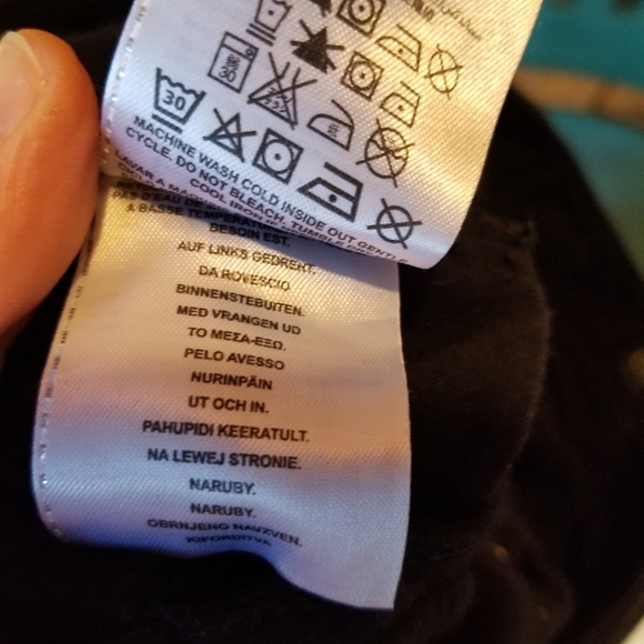 Black Jean's Guess Brand Vietnam Womans Size 28 Medium - Picture 7 of 13